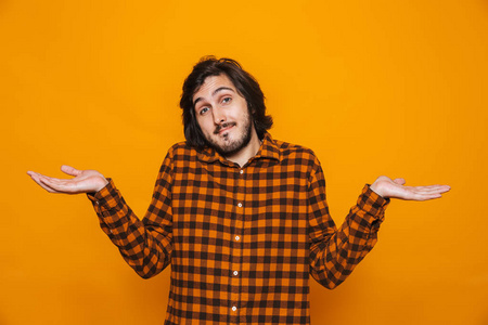 耸耸肩手势图片