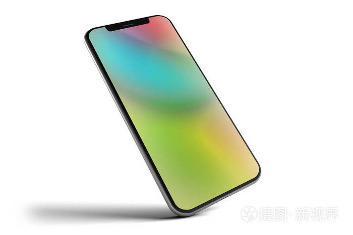 独立智能手机模型3d渲染