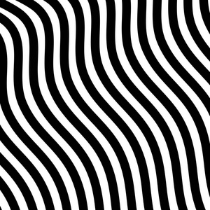 黑白线条的波浪纹理图片