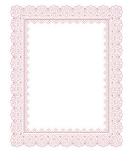 上边框粉色图片