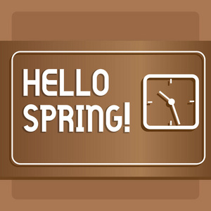 显示hello spring的文字标志.