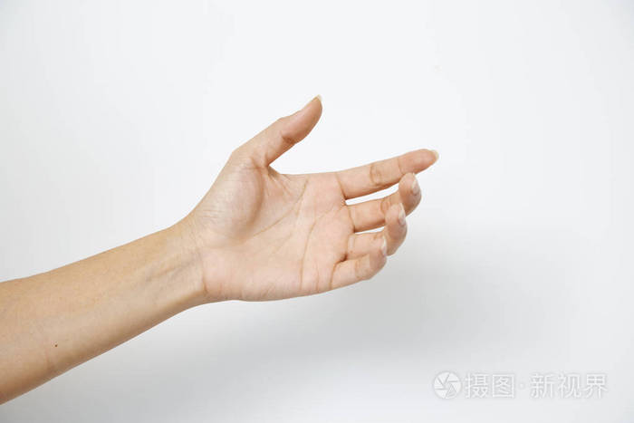 手上的女人拿着什么东西照片-正版商用图片2i21kb-摄图新视界