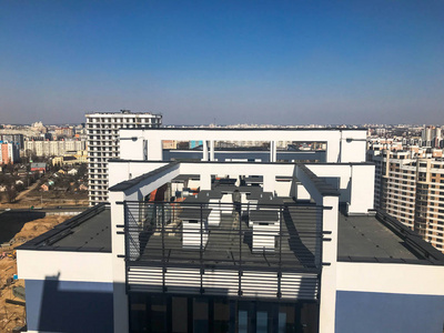 高层钢筋混凝土屋顶,面板,整体框架,框块房屋,楼房,摩天大楼,新楼盘上