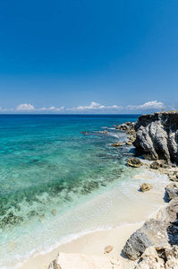 穆杰雷斯岛南蓬塔加勒比海风光图片