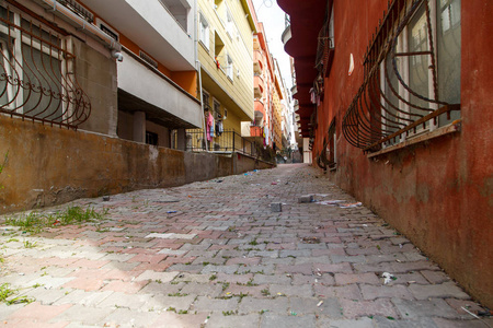 条肮脏的街道图片