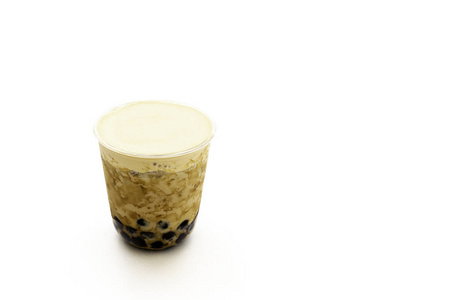 白色的珍珠茶图片