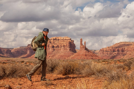 美国众神谷徒步旅行者图片