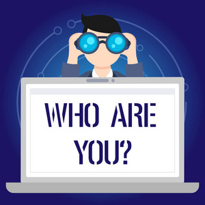 拿着字典询问显示你在问谁的文字标志.