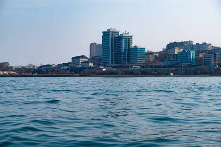 海参崴市海景图片