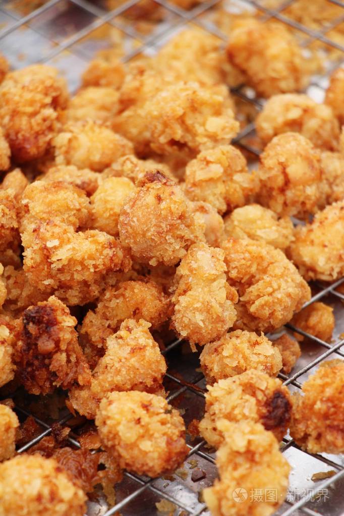 街边小吃炸鸡块