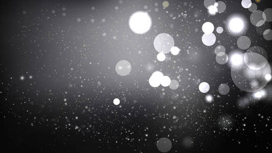 黑色和灰色散焦灯光背景照片