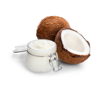 椰子油提取图片