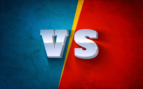 字母vs金属照片