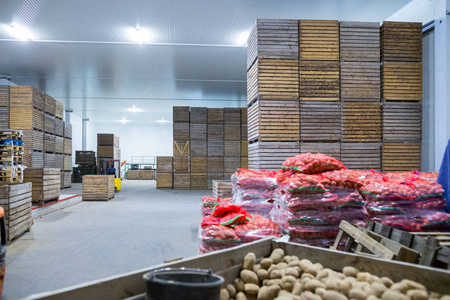 农作物仓库.干冷储存.选定的反渗透照片