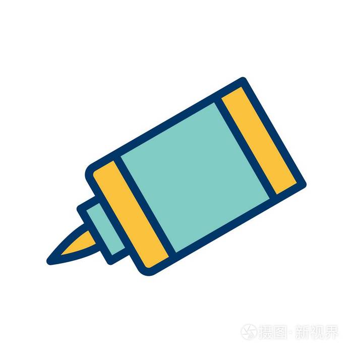 illustration glue icon