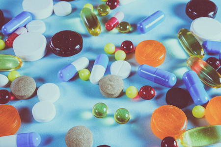 关于药物专题的背景图片