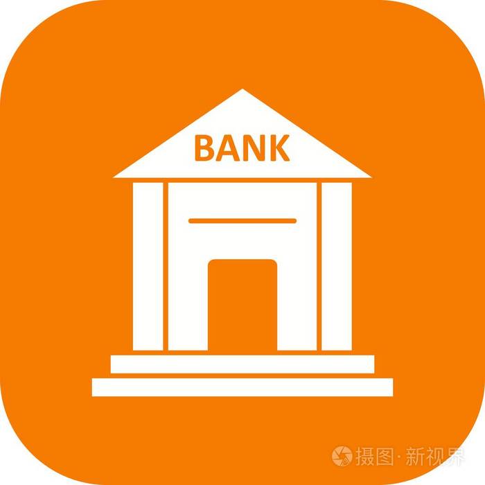 illustration bank icon