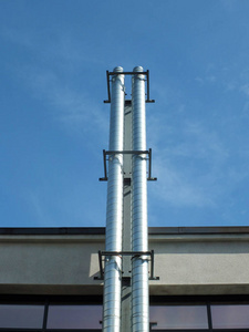 工厂排气管图片