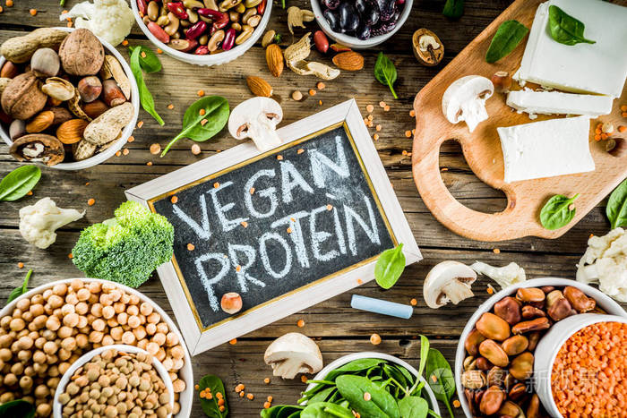 纯植物蛋白质来源