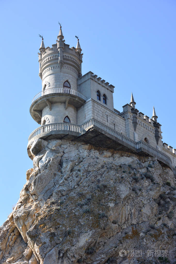 从海上俯瞰雅尔塔城