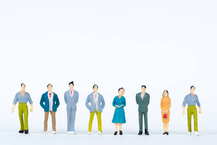 小群体人物小商人或小人物投资者群体a照片