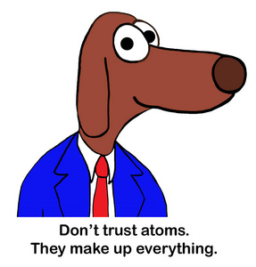 狗不相信原子图片