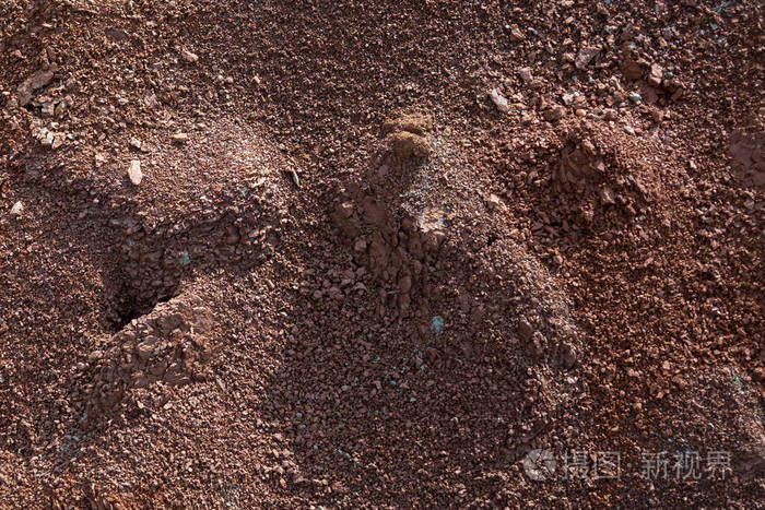 红土或土壤背景.红粘土的热带红土背景.