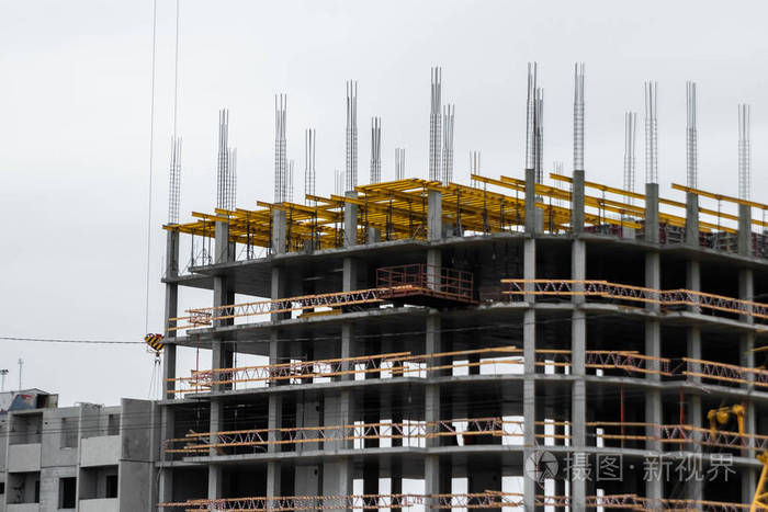 基于单片技术的建筑施工建筑施工建筑物的混凝土框架