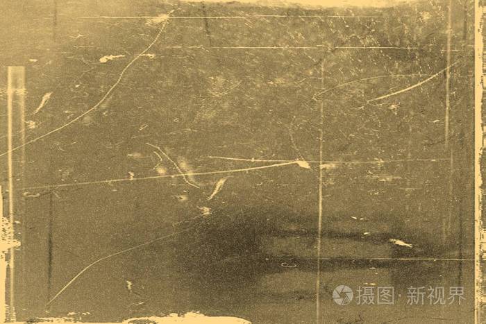 旧照片纹理有污渍和划痕.复古和古董艺术概念.