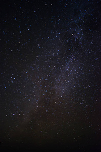 黑星空黑暗中美丽的星星照片
