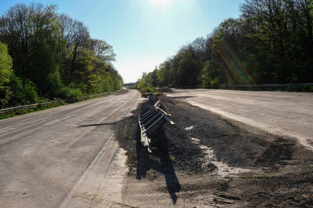 高速公路的死胡同图片