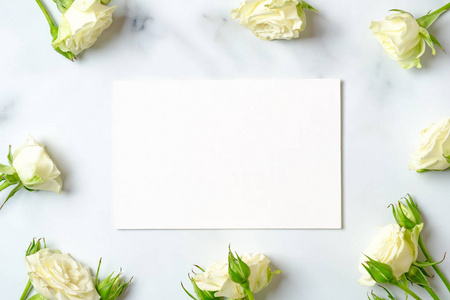 玫瑰和盒子包装.贺旗贺卡.