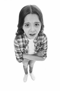 不开心孩子图片