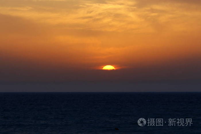 傍晚 旅行 以色列 地平线 日落 自然 海滩 太阳 夏天