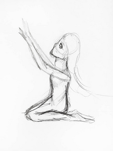 什么的跪在地上图片