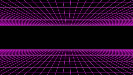 飞行无缝网格网多边形线框抽象复古绘画插图背景新质量复古风格酷漂亮