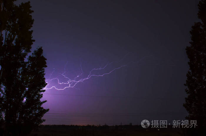 天空 闪电 权力 罢工 天气 能量 打雷 雷雨 自然 雷电