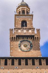 意大利米兰的斯福尔扎城堡图片