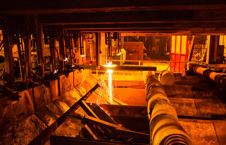 电炉炼钢照片