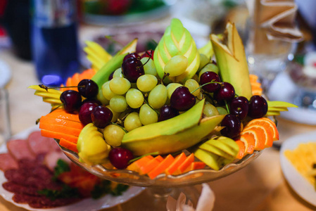 维生素果盘图片