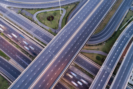 城市交通鸟瞰图图片大全