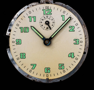 旧口袋时钟图片