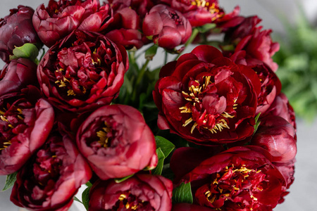 美丽的鲜切花束.送花照片