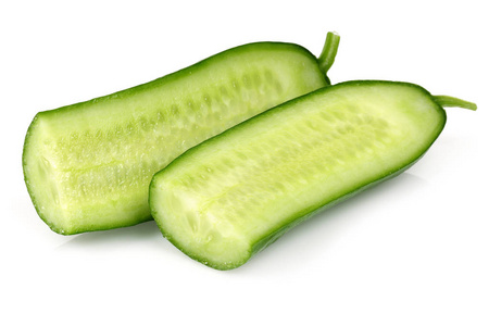 黄瓜切片的堆栈图片