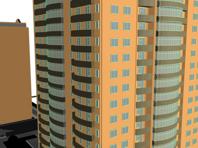 建筑工程三维模型可视化建筑图片