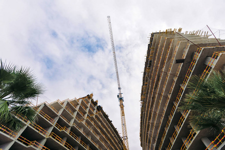 施工黄鹤及建筑工地图片