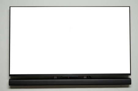 一个带长扬声器的电视面板图片