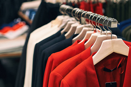 服装店衣架图片