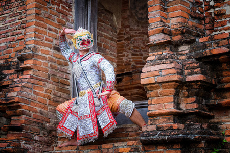 艺术文化泰国文学中的蒙面舞图片