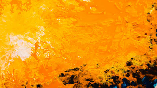 抽象沙岛橙色绘画艺术背景图片